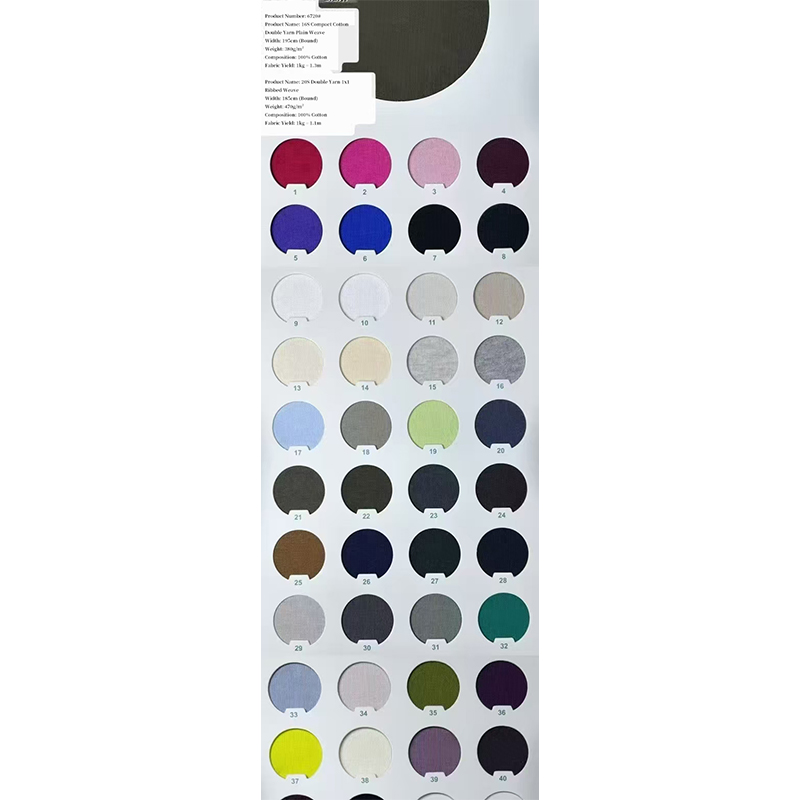 16S Tightly Woven Cotton Double Yarn Plain Weave Fabric