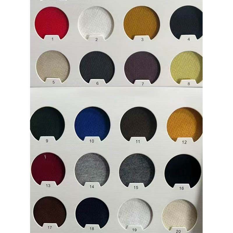 Mesh-Patterned Sweatshirt Fabric